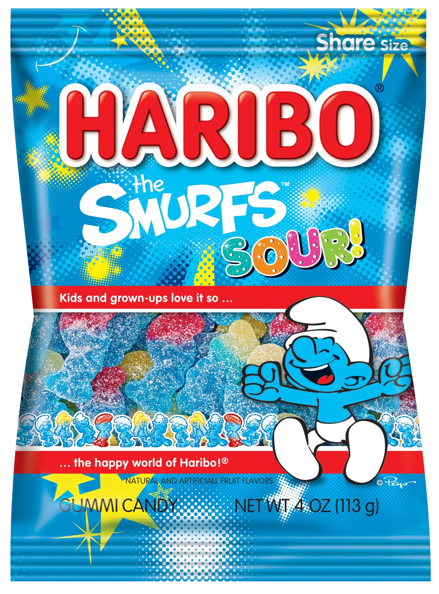 Haribo Sour Smurfs