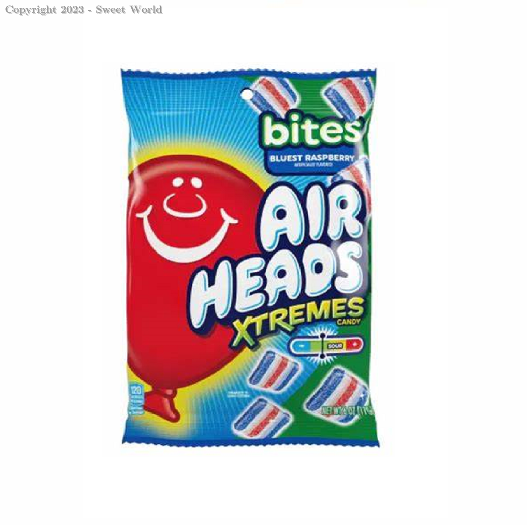 Air Heads Bites Xtremes Raspberry