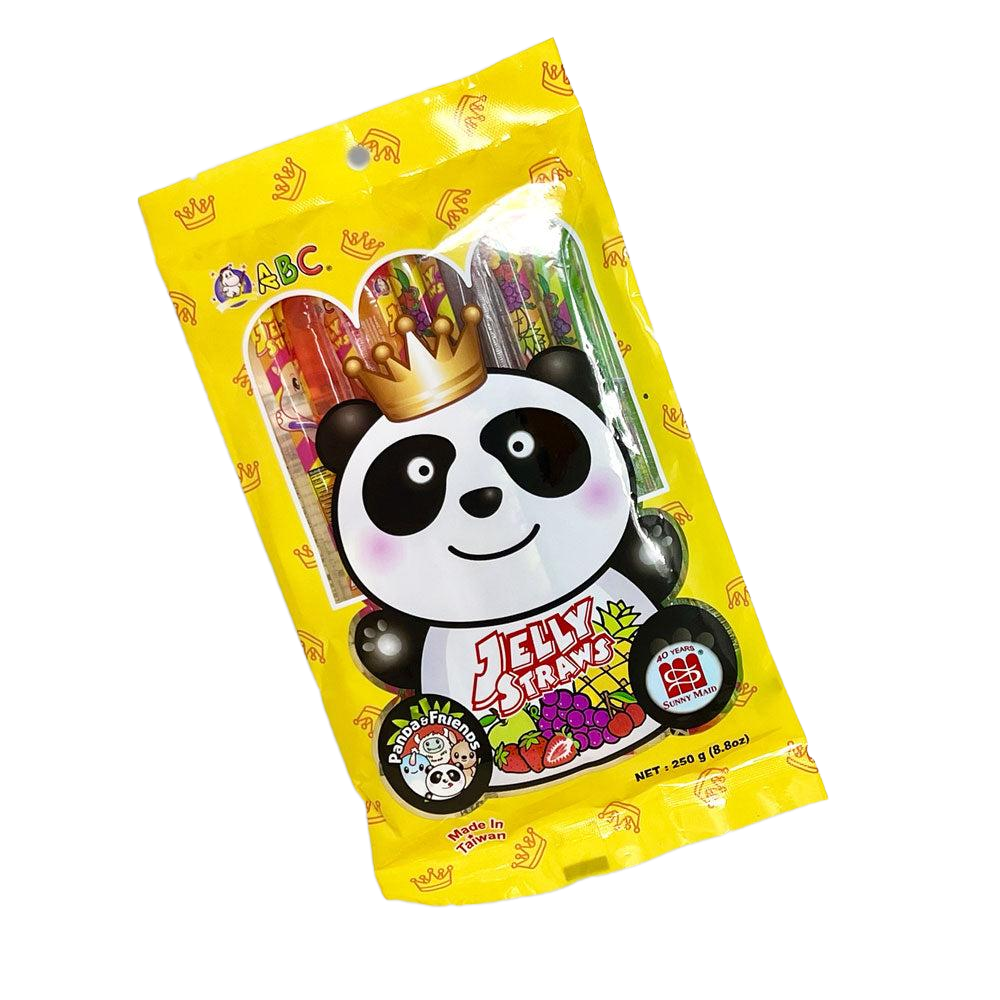 Panda Jelly Straws