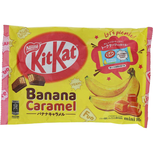 Kit Kat Mini Sac Banane Caramel