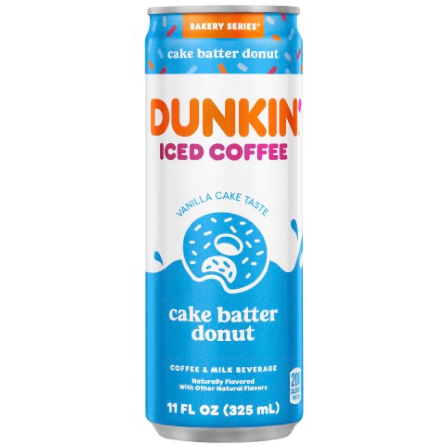 Dunkin' Iced Coffee Cake Batter Donut