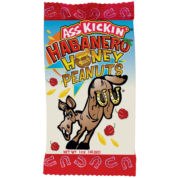 Ass Kickin' Habanero Honey Peanuts