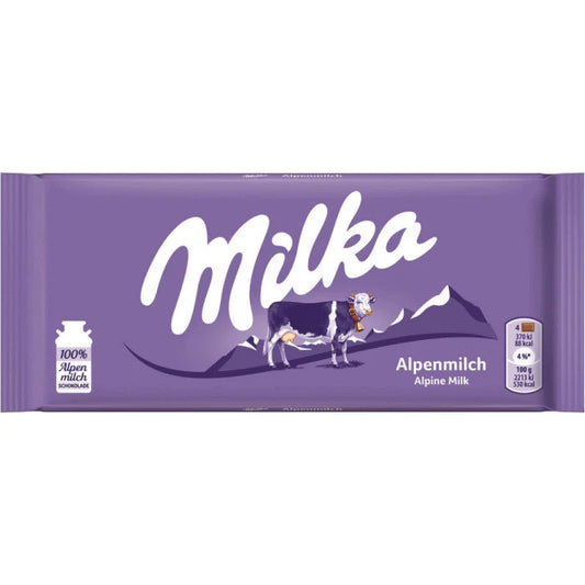 CHOCOLAT AU LAIT ALPIN MILKA