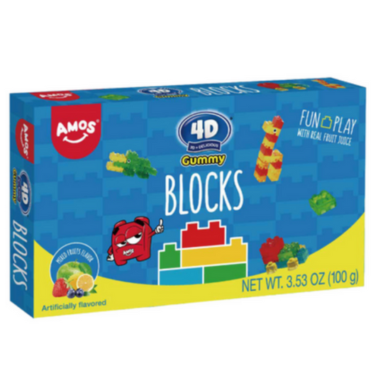 Amos 4D Gummy Blocks