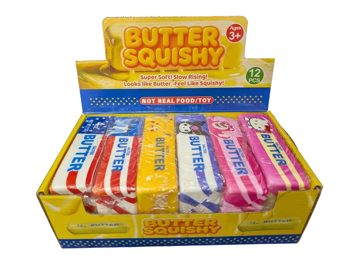 Butter Squishy Toy