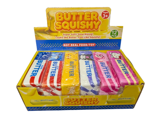 Butter Squishy Toy