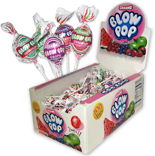 Charms Blow Pop Two Treats in One