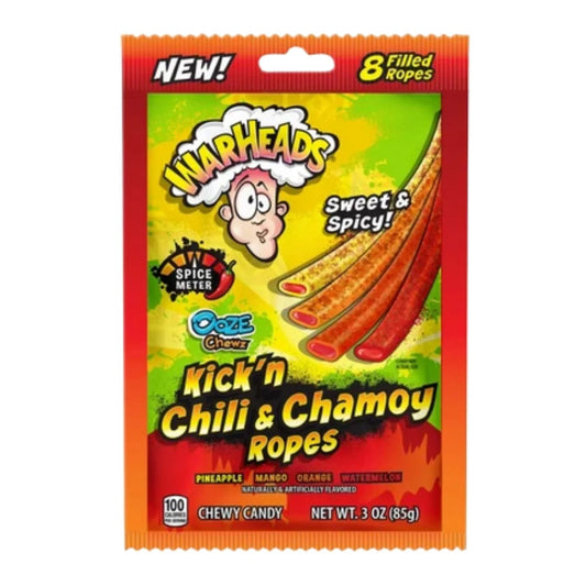 Warheads Kick'n Chili & Chamoy Ropes