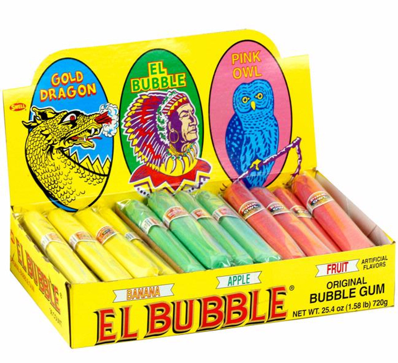 El Bubble Cigars Bubble Gum