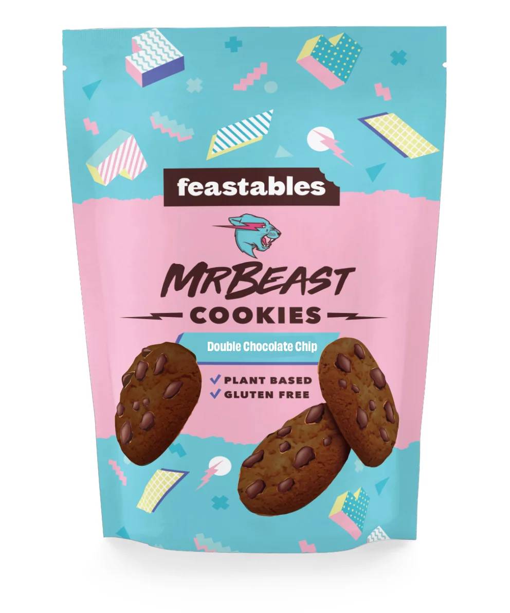 Biscuits aux pépites de chocolat Feastables Mr.Beast