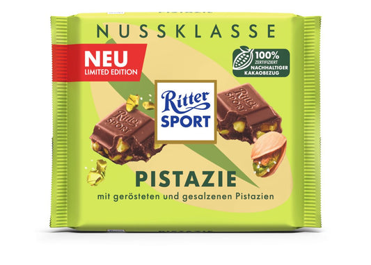 RITTER SPORT Pistachio Chocolate