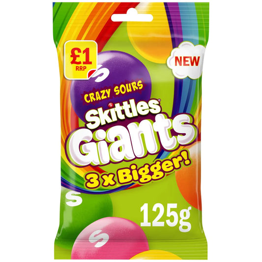 Skittles Crazy Sours Giants