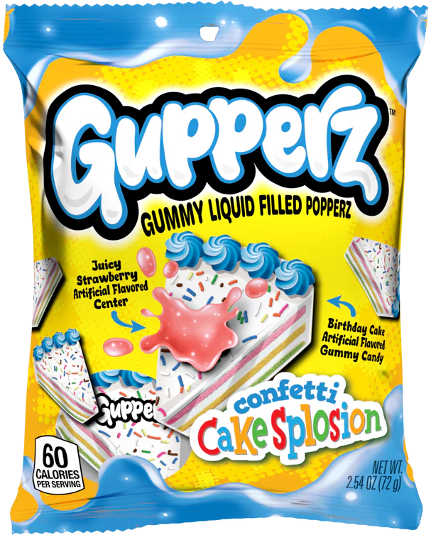 Gupperz confetti cake splosion