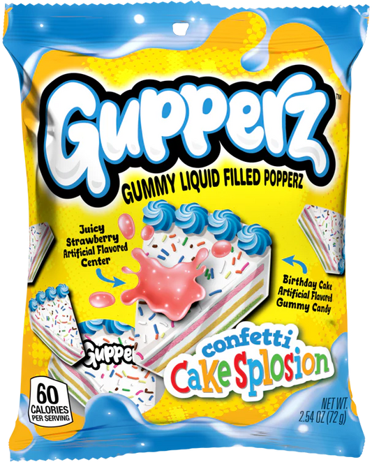 Gupperz confetti cake splosion