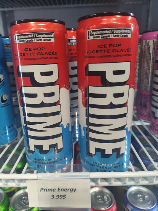 Prime Energy Ice Pop