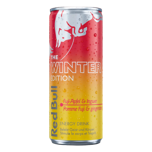 Red Bull  Winter Edition Fuji-Apfel & Ingwer