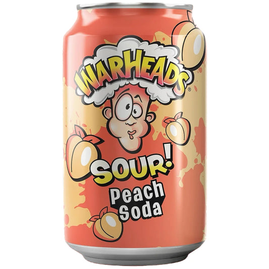 Warheads Sour Peach Soda