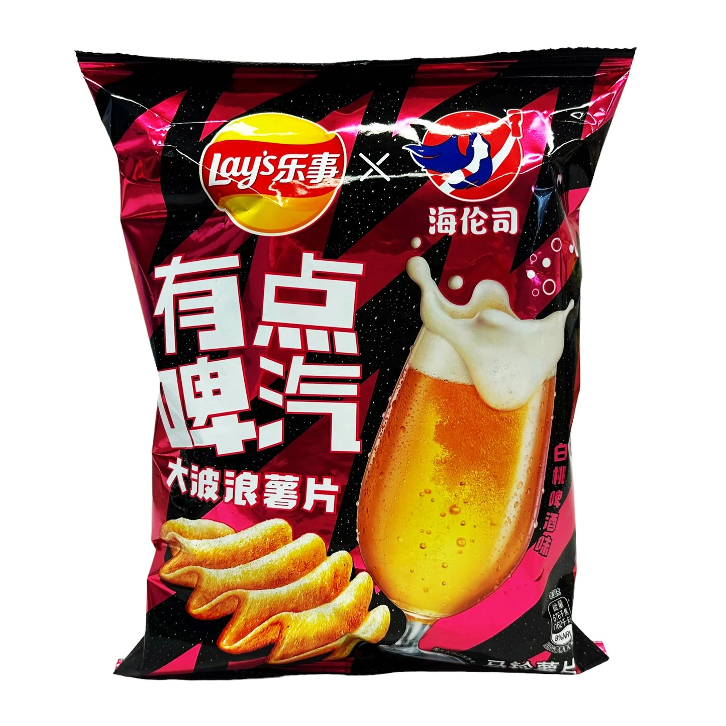 Lay's White Peach Beer Wavy