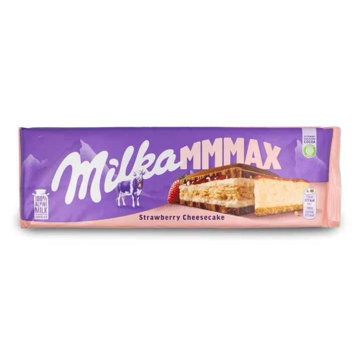 Milka MMMAX Strawberry Cheesecake