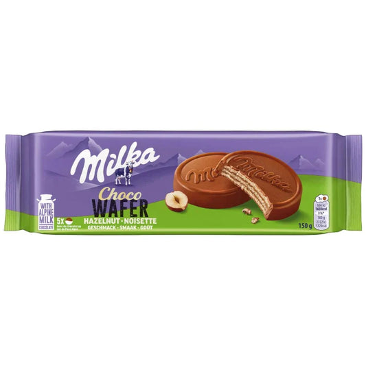 Milka choco wafer hazelnut