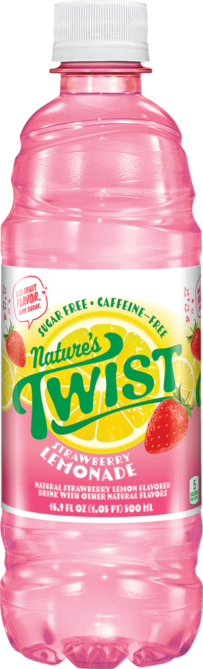nature's twist strawberry lemonade