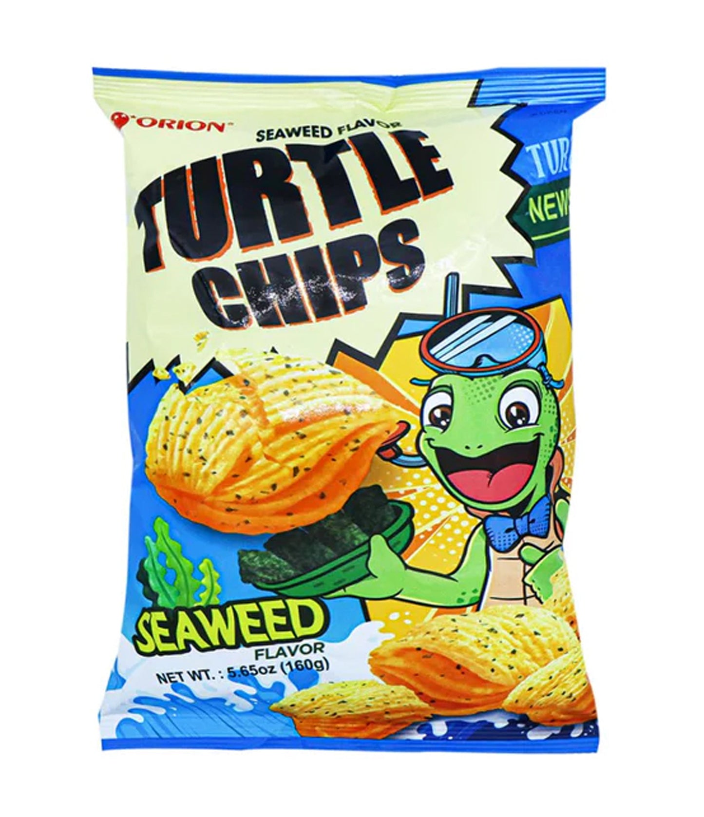 Chips de tortue aux algues