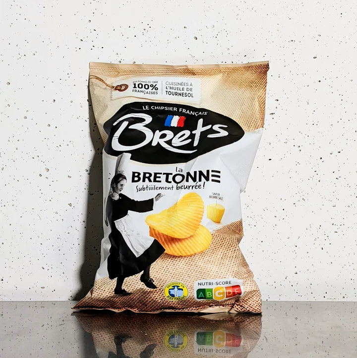 BRETS CHIPS SALTED BUTTER POTATO CHIPS