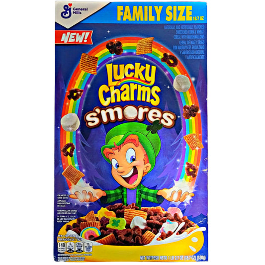 Lucky Charms s'mores Format Familial