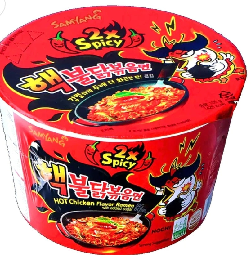 Samyang bowl X2 spicy