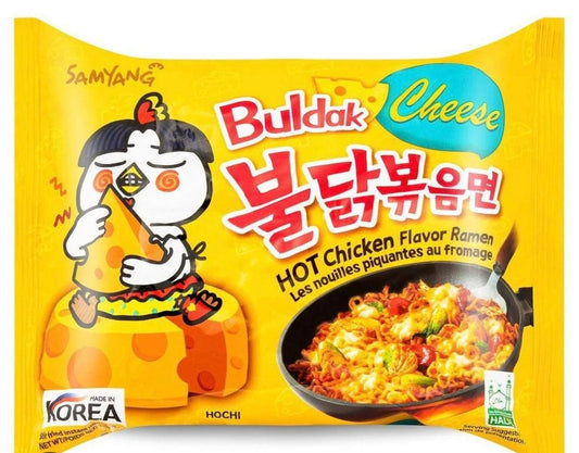 Buldak Ramen cheese and hot chicken flavor