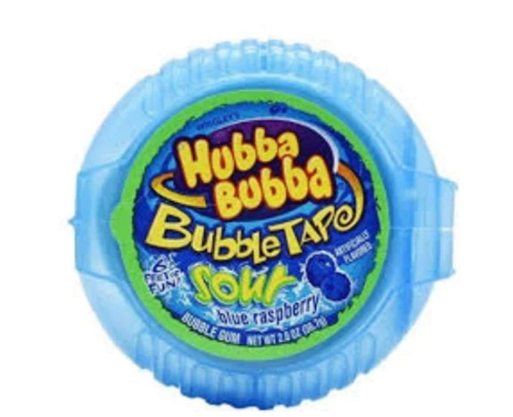 Hubba Bubba sour bubble tape(Blue Raspberry)