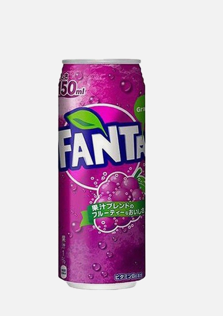 Fanta Grape Japan tin can 500ml