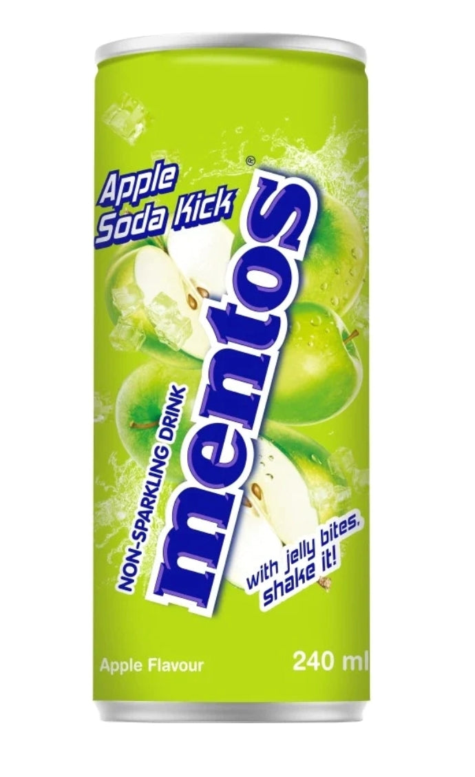 Mentos Green Apple(Non- Sparkling Juice)