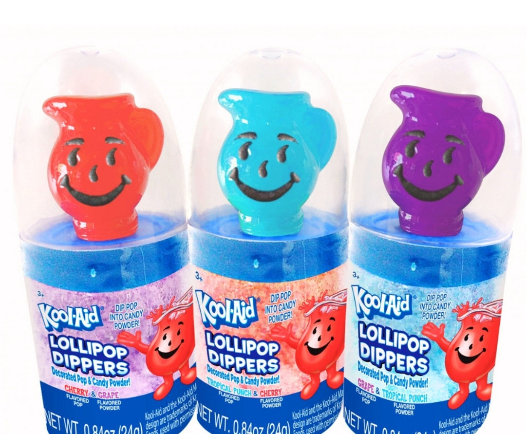 Kool-Aid Lollipop dippers