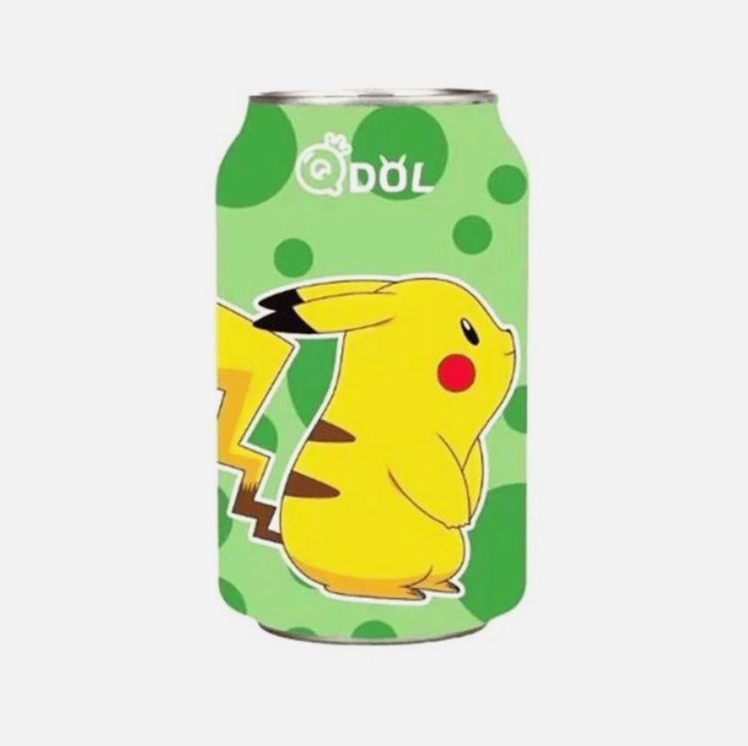 Qdol Pickachu Lime Sparkling Water