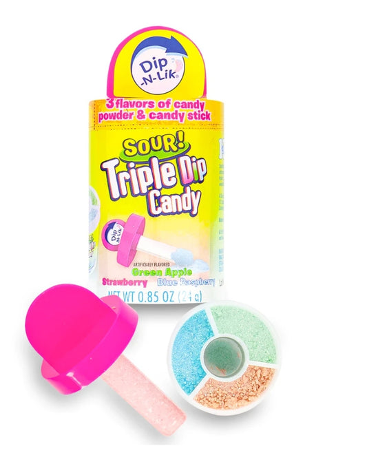 Triple-Dip Sour Candy