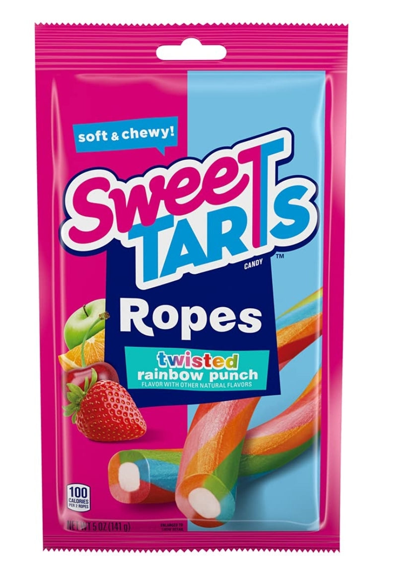 Sweet Tarts Ropes (Twisted Rainbow Punch)