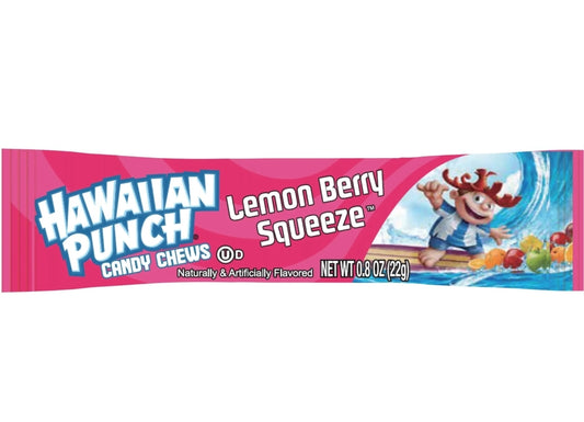 Hawaiian Punch Chews- Lemon Squeeze Berry