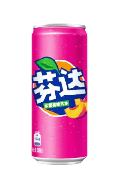 Fanta White Peach Can