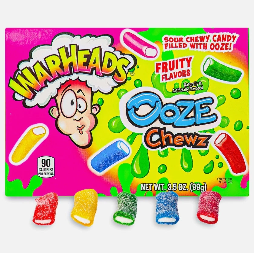 Warheads Ooze Chewz Theater Box