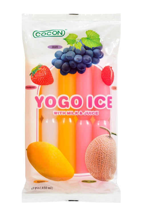 Yogo ice with juice