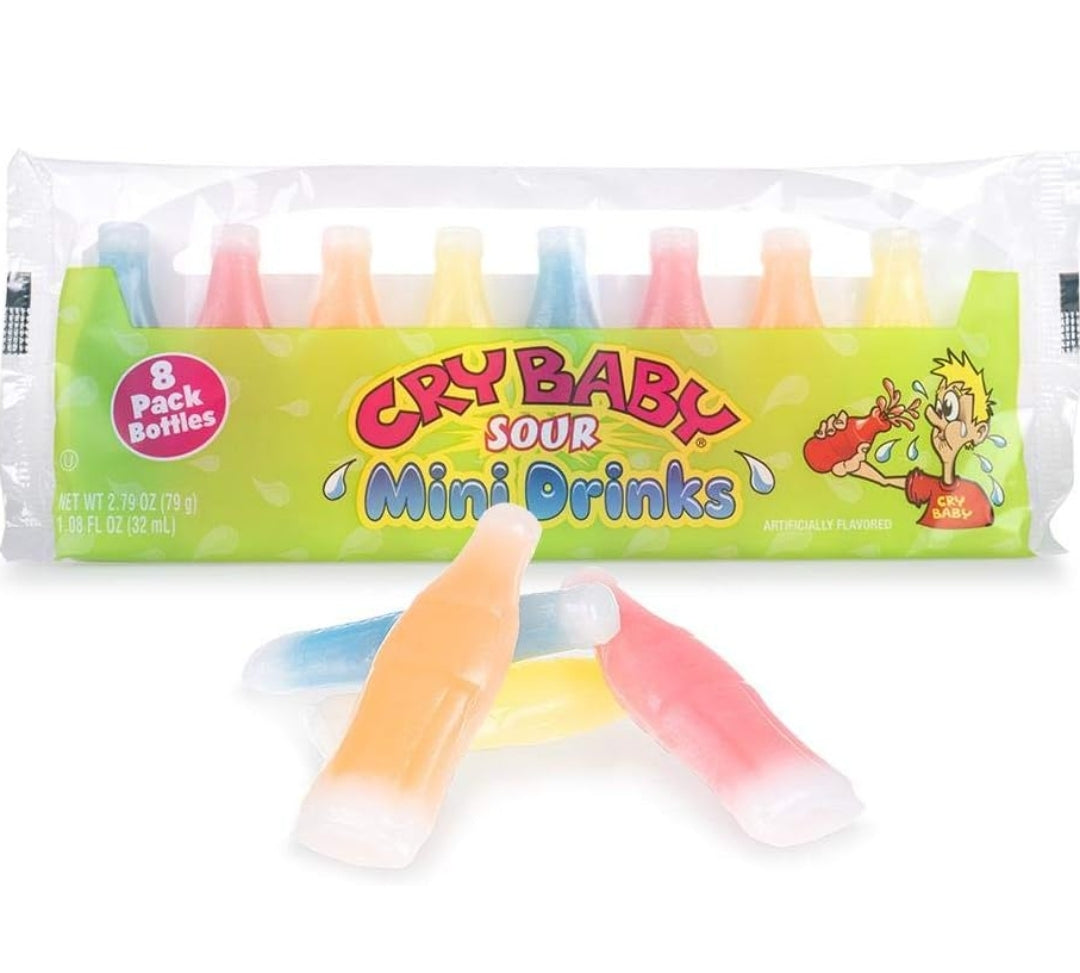 CryBaby Sour Mini Drinks (8pack)