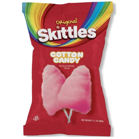 SKITTLES COTTON CANDY 3.1 OZ POUCH