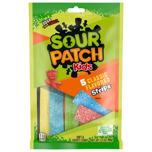 SOUR PATCH KIDS SOUR STRIPS