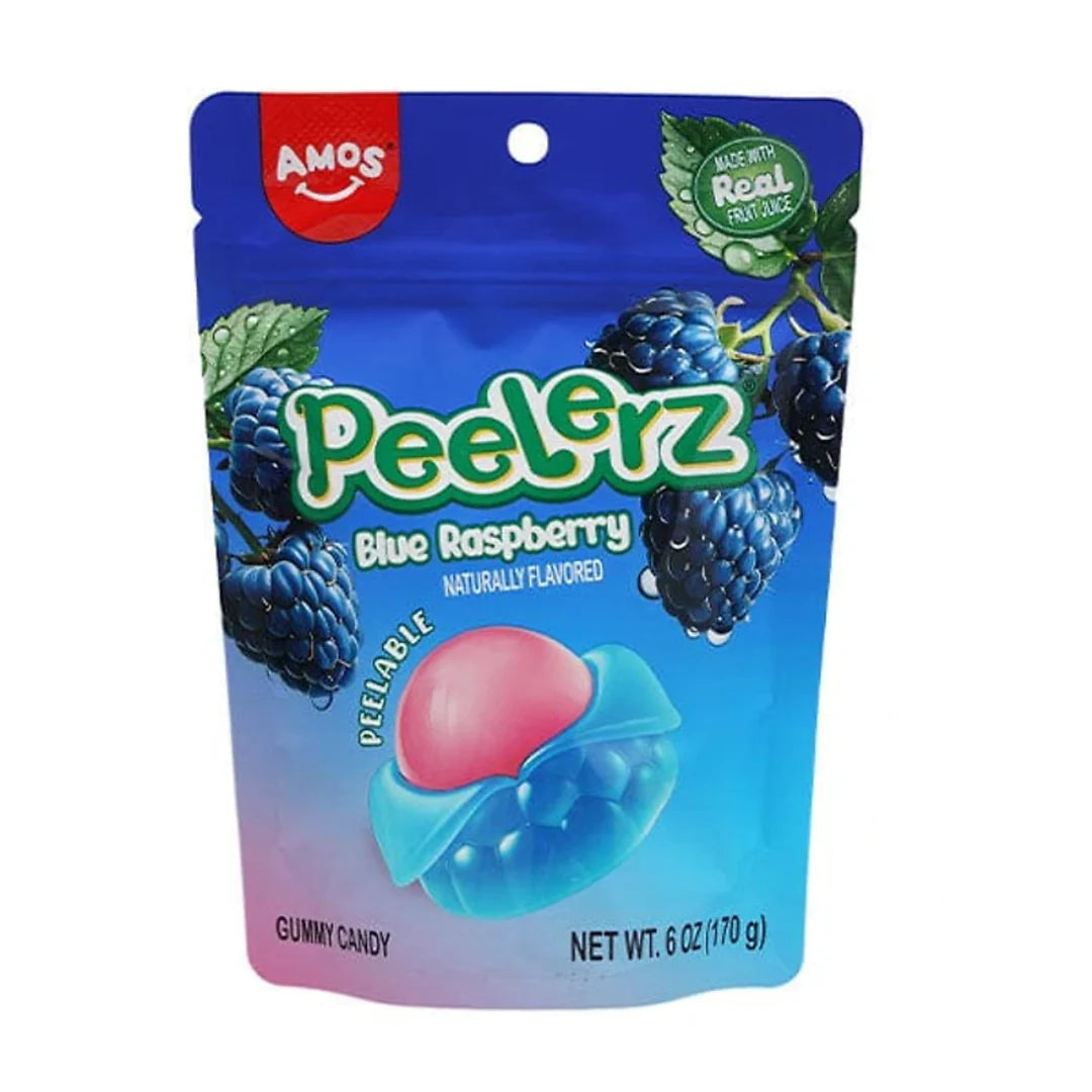 Amos Peelerz Blue Raspberry