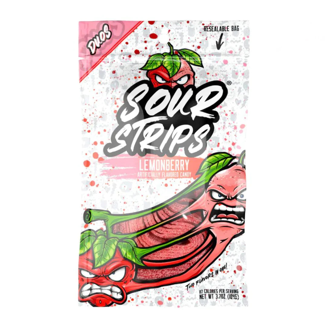 Sour Strips Lemonberry