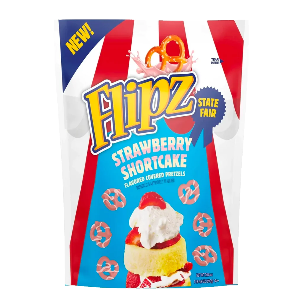 Flipz Strawberry Shortcake