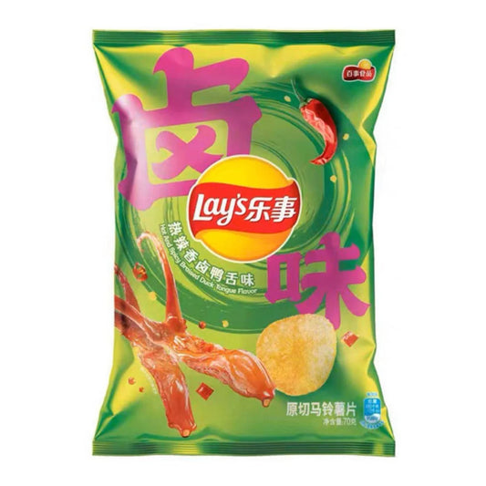 Lay's Hot And Spicy Braised Duck Tongue Flavour