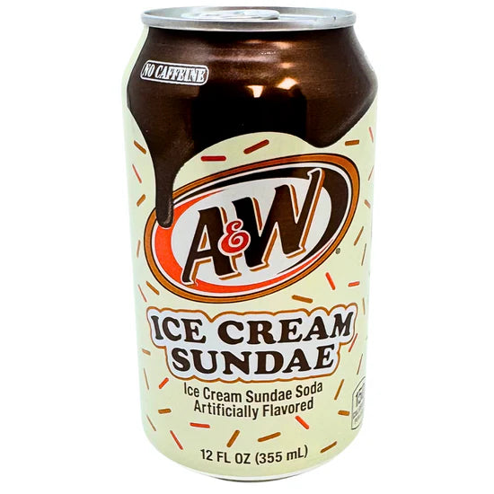 A&W Ice Cream Sundae Soda