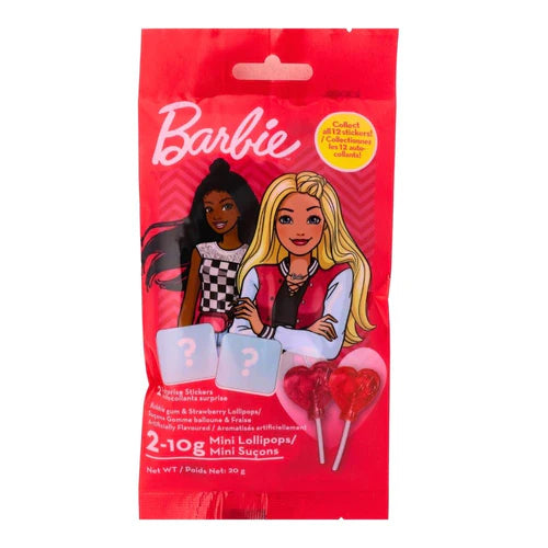 Barbie mini sucettes